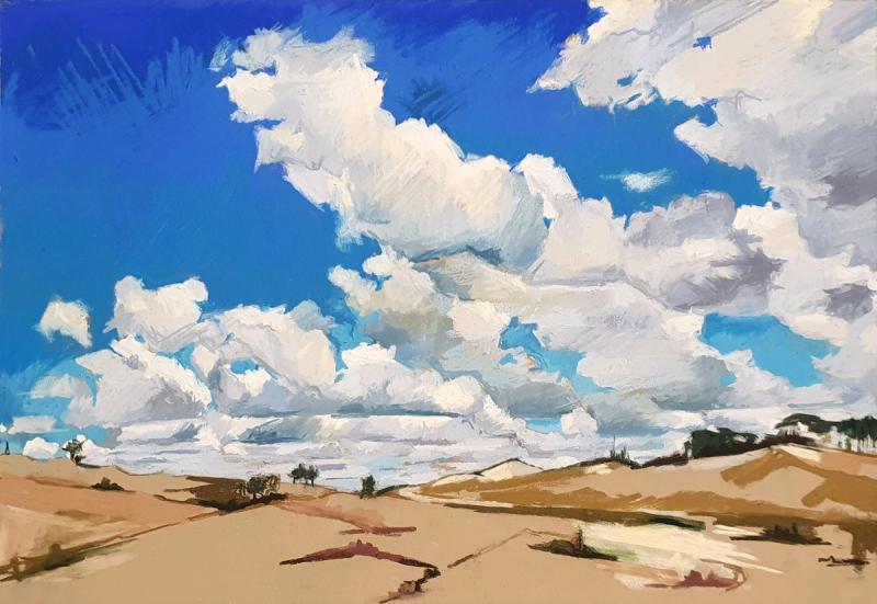 Summer sky - near the sea, Laura Blömer