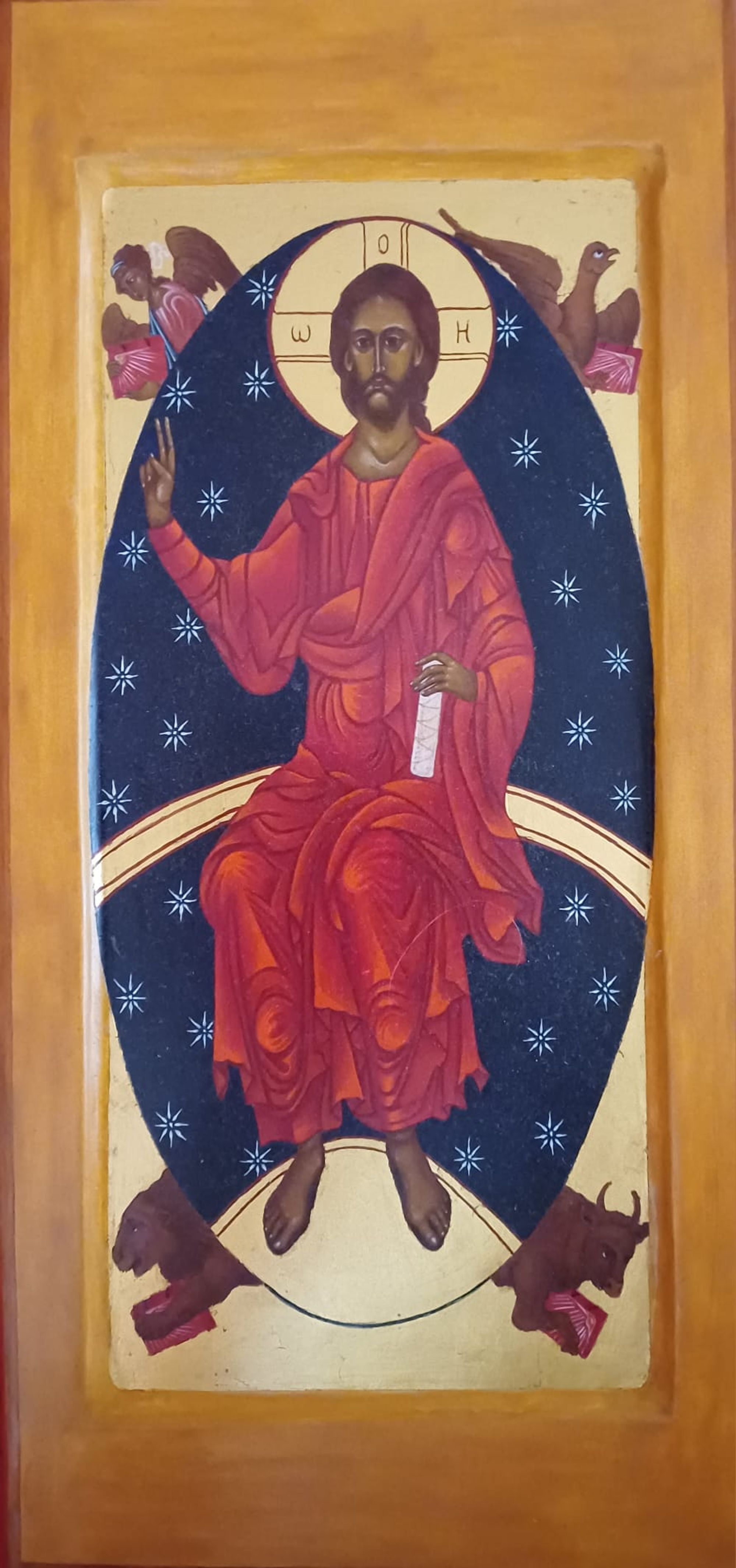 Tronende Christus