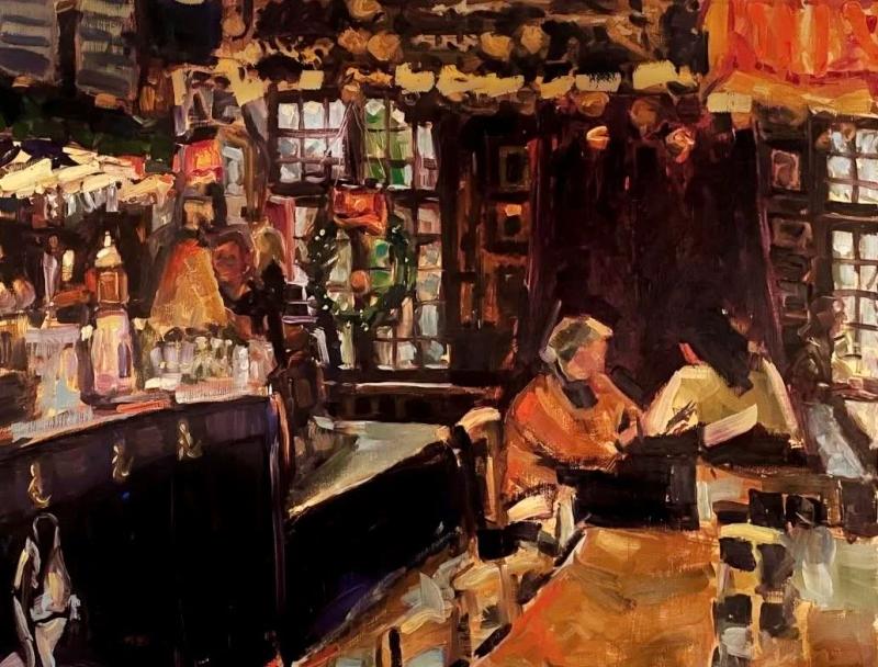 Donderdagochtend in het Bonte paard, Charlot van der Hoeven