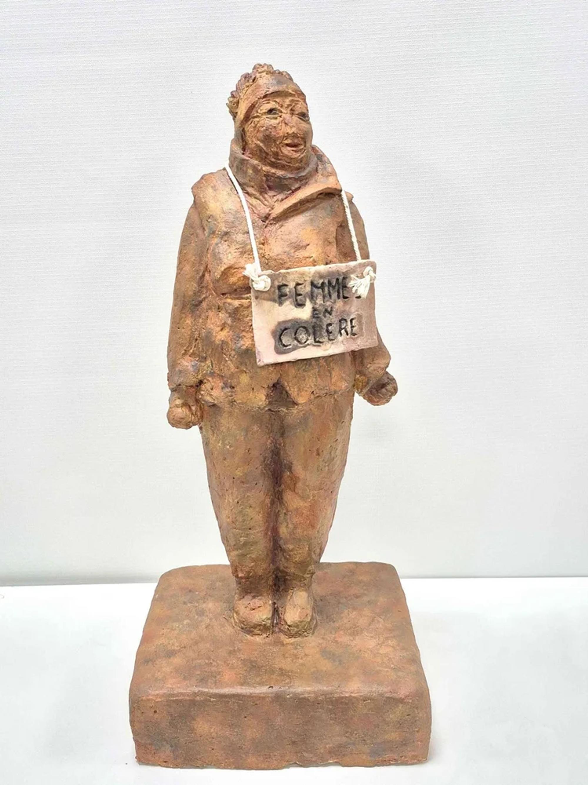 Femme en colère