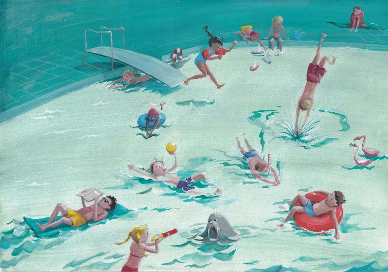 Samen Zwemmen, Sabine van der ploeg