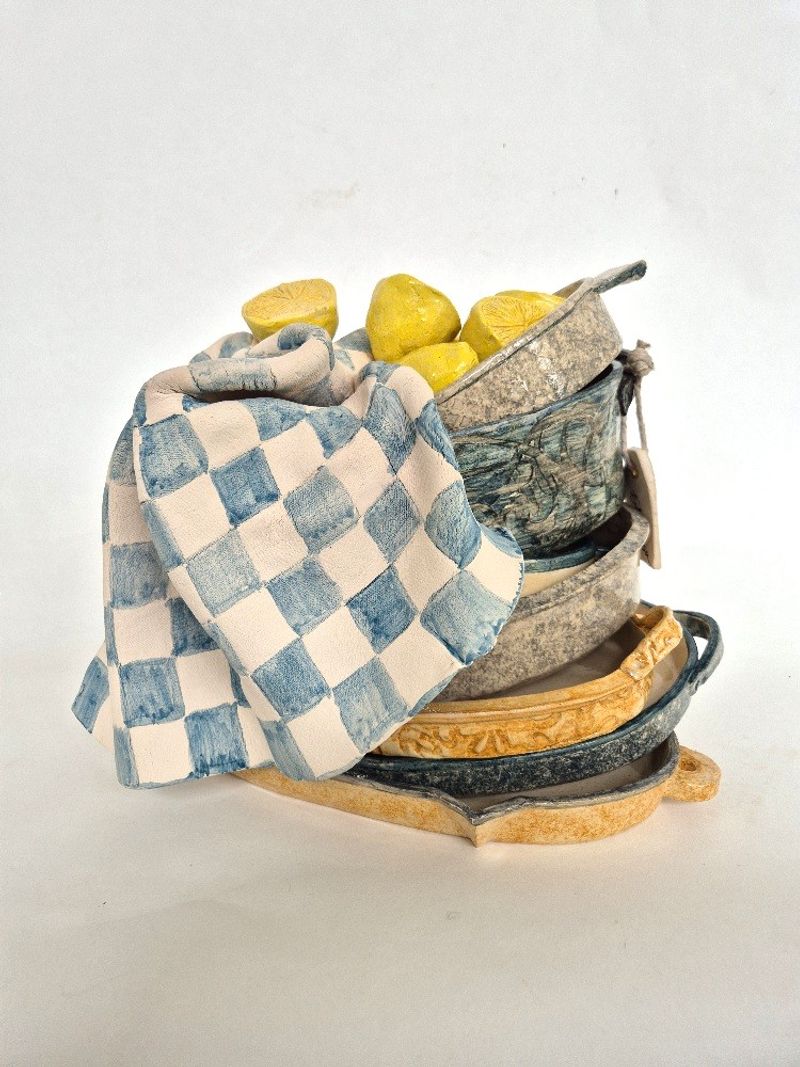 Stilleven met citroenen, Edith Madou