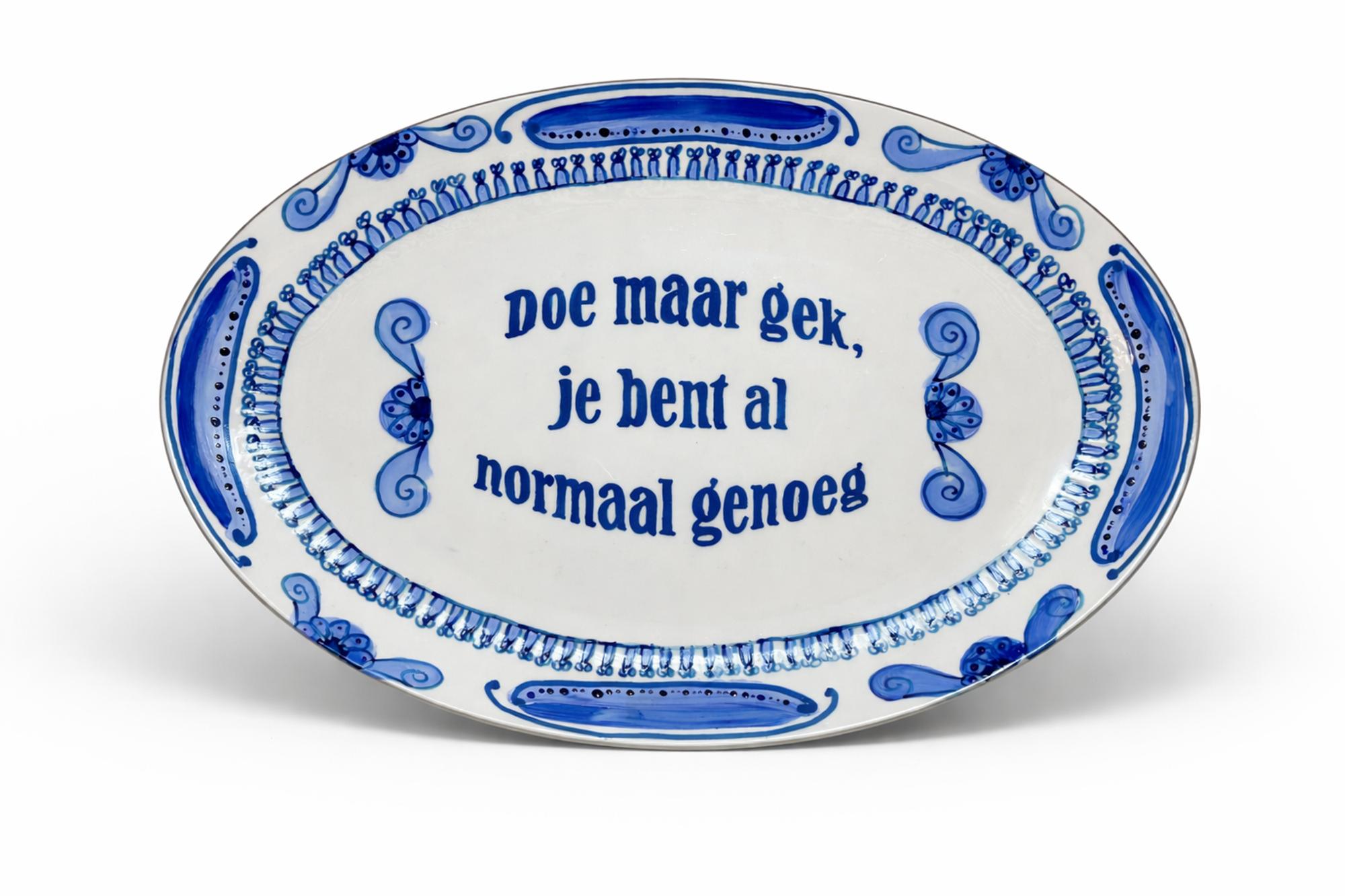 Doe maar gek, je bent al normaal genoeg