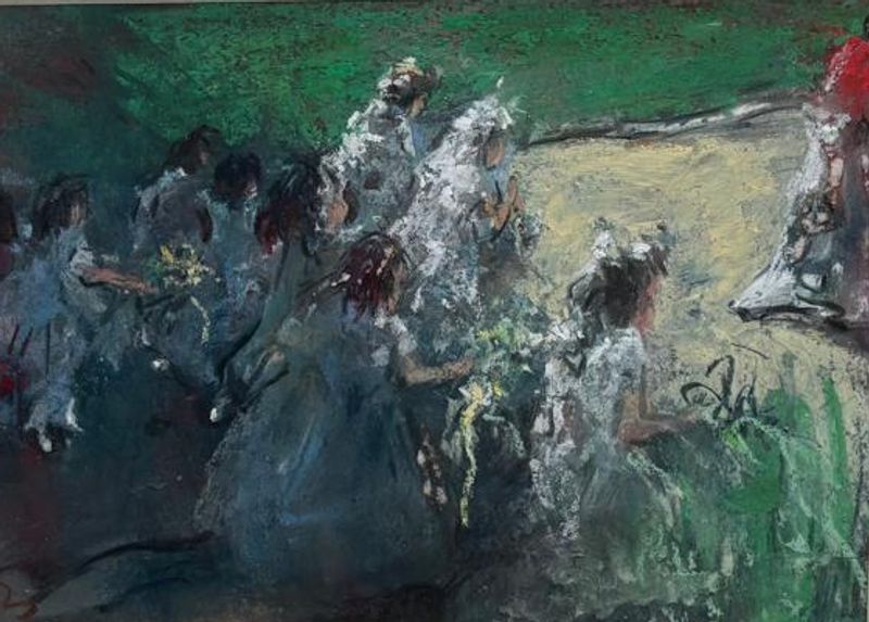 De bruidjes – St.Jansprocessie, Onno Boerwinkel