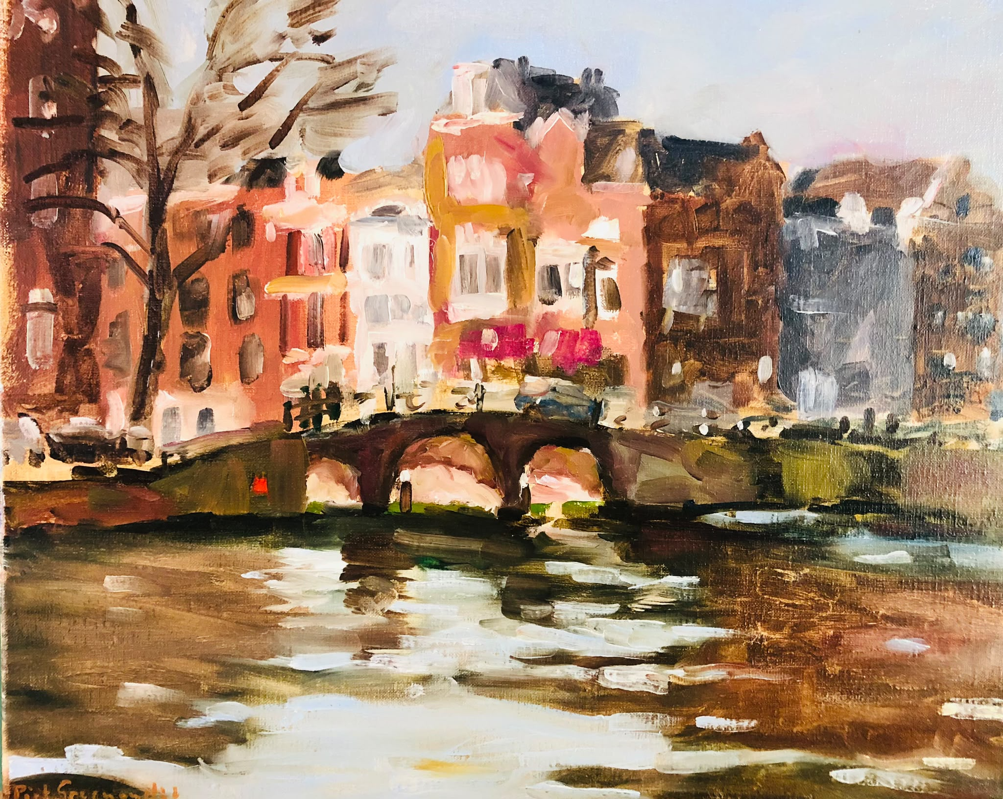 De Amstel bij de Herengracht