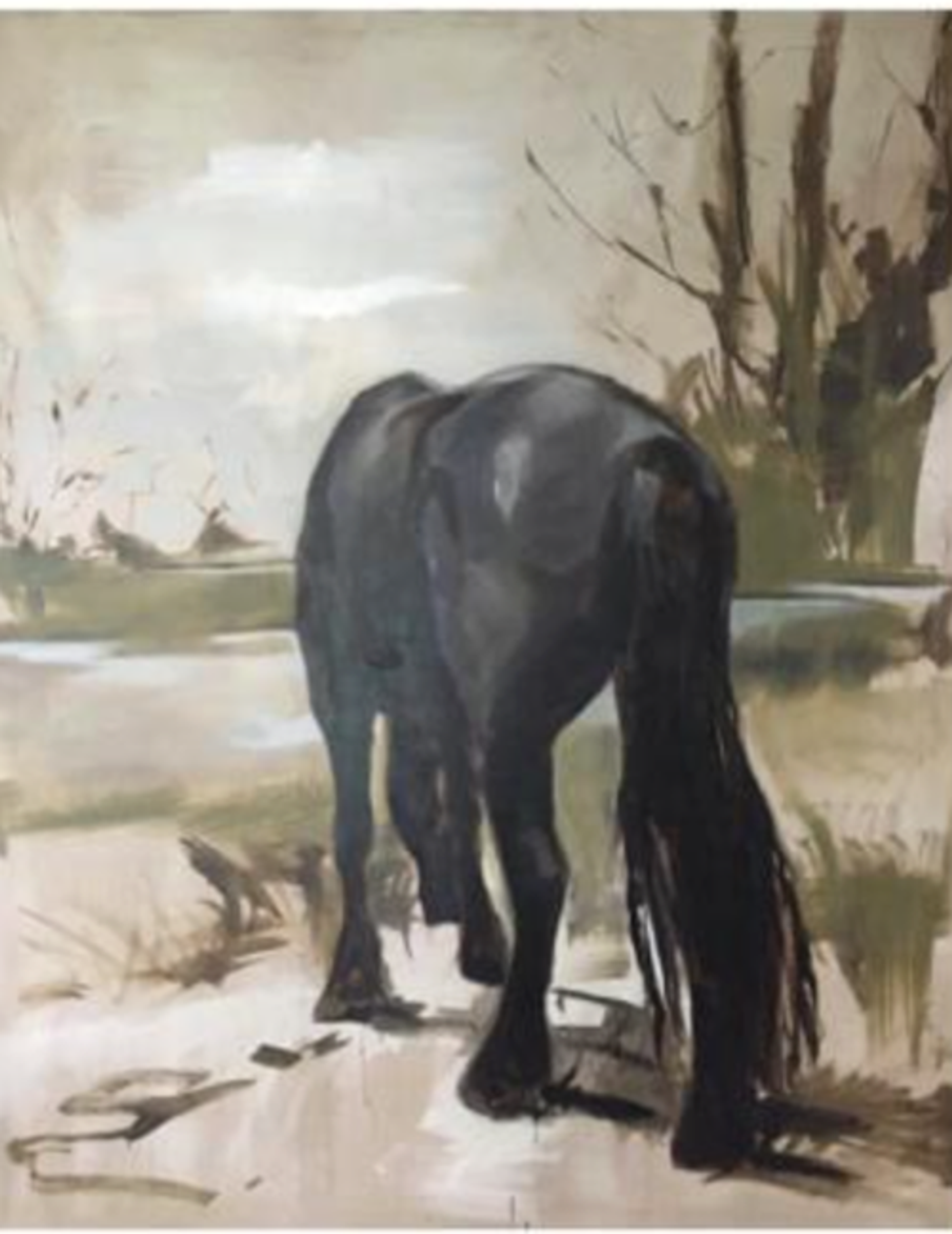Grazing Horse