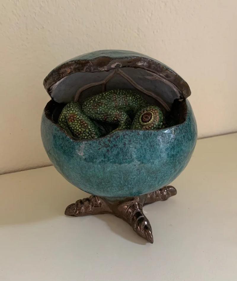 Lizzard egg, Karen Cantrell