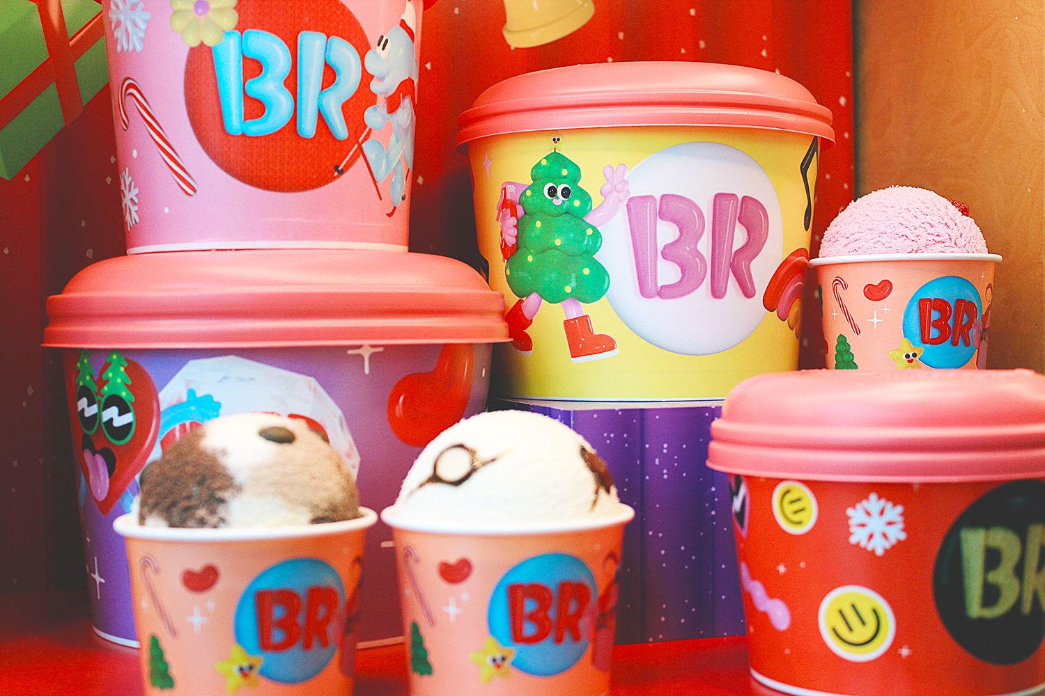 Baskin Robbins Christmas Campaign Jelly London Eva Cremers