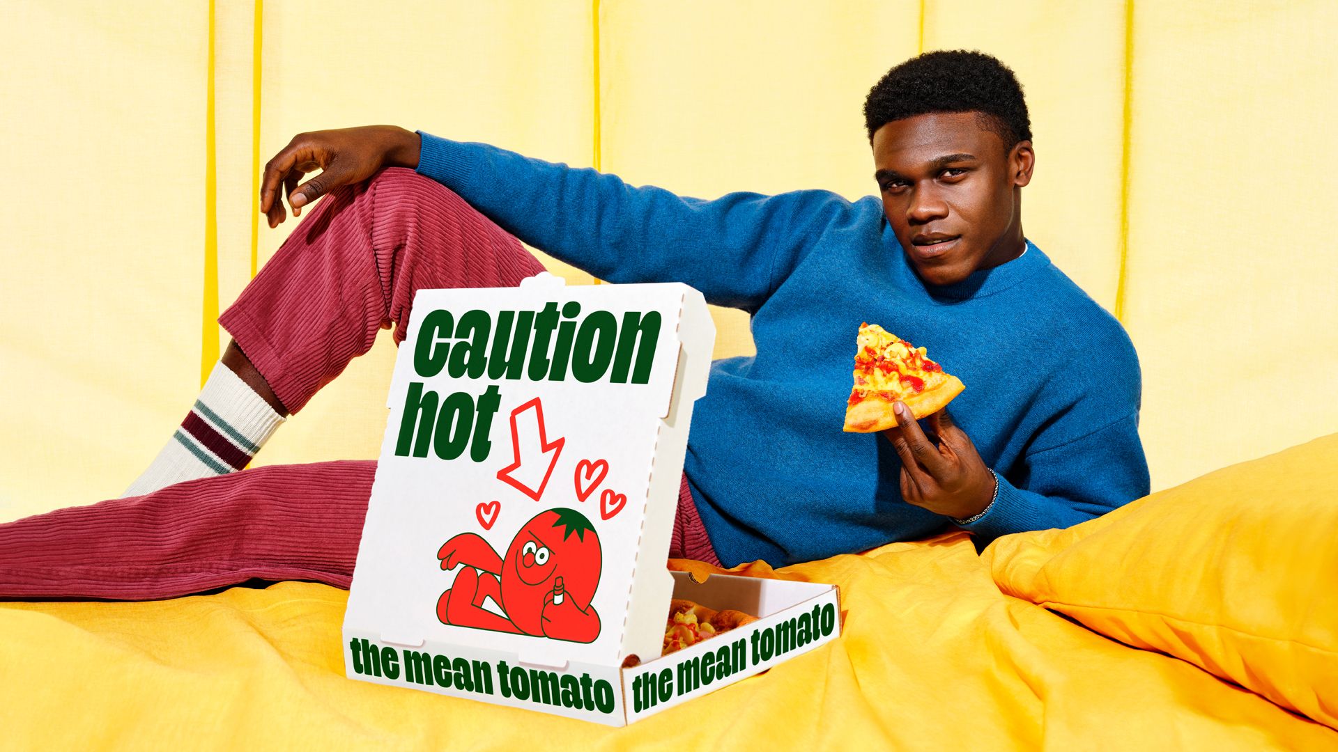 本革草履tomato The Mean Tomato | Dan Woodger | Illustrator | Dan Woodger | Jelly UK