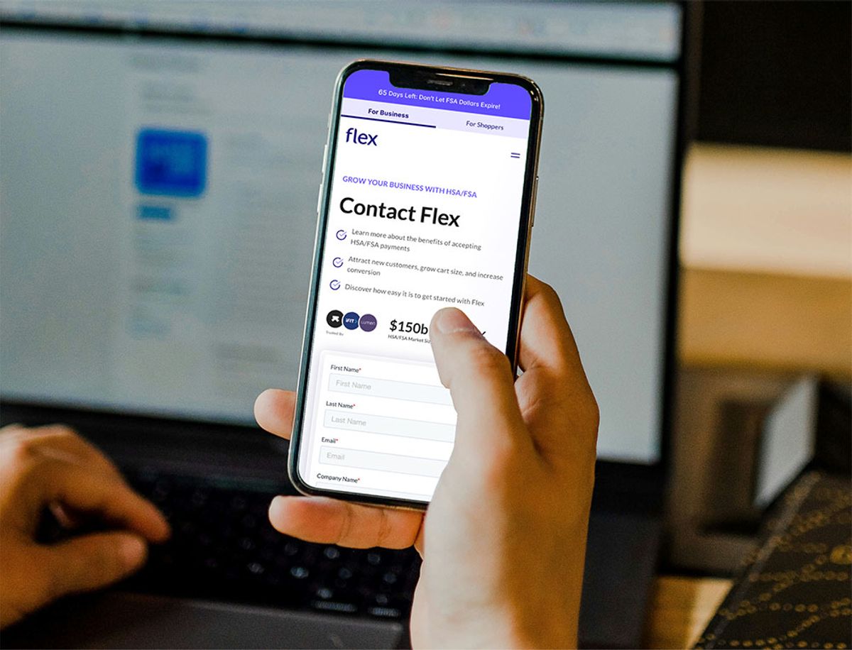 Flex contact support form