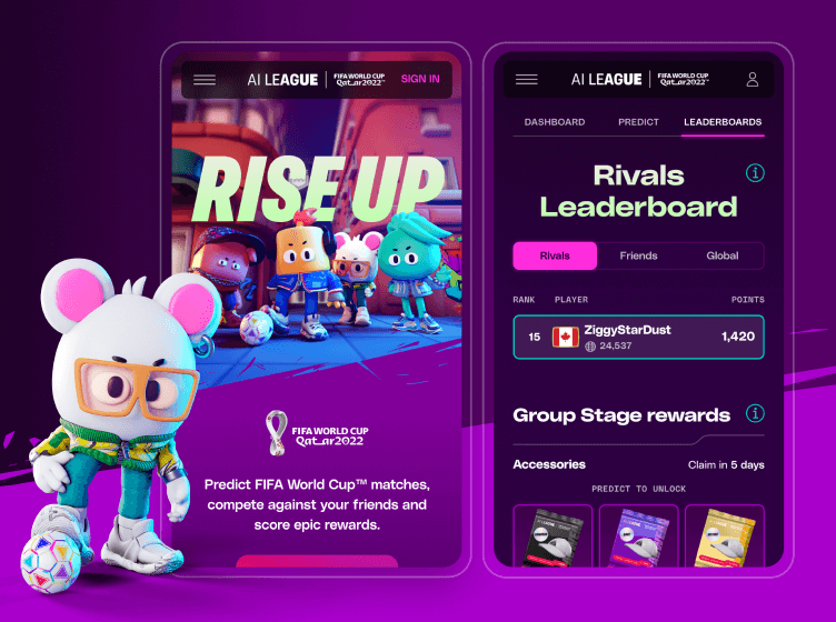 Case study: Developing a next-gen fan experience to attract football enthusiasts to Web3 gaming