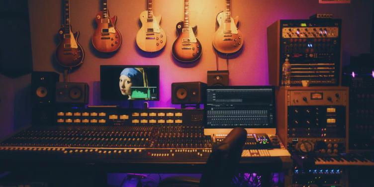 Playtime in the recording studio