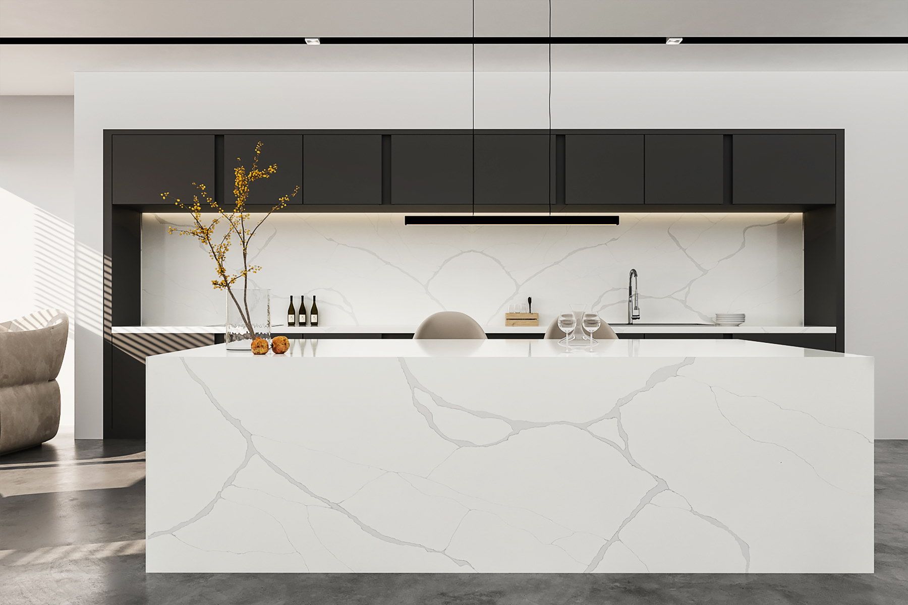 Kuvars Yüzeyler (Calisco, Belenco, Çimstone, Coante)