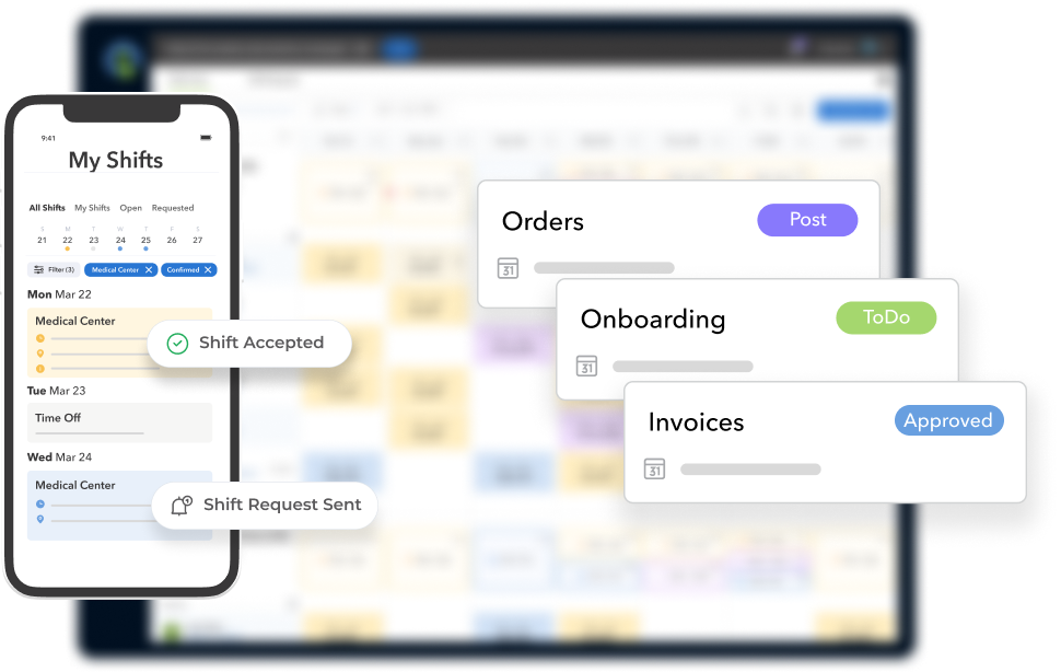 Seamlessly manage internal and external flexible talent in one platform.