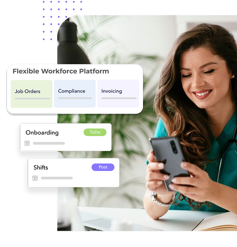 Streamline agency management with centralized tools, real-time insights and smart staffing decisions.