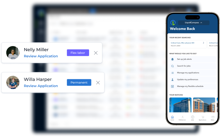 LiquidCompass applicant dashboard