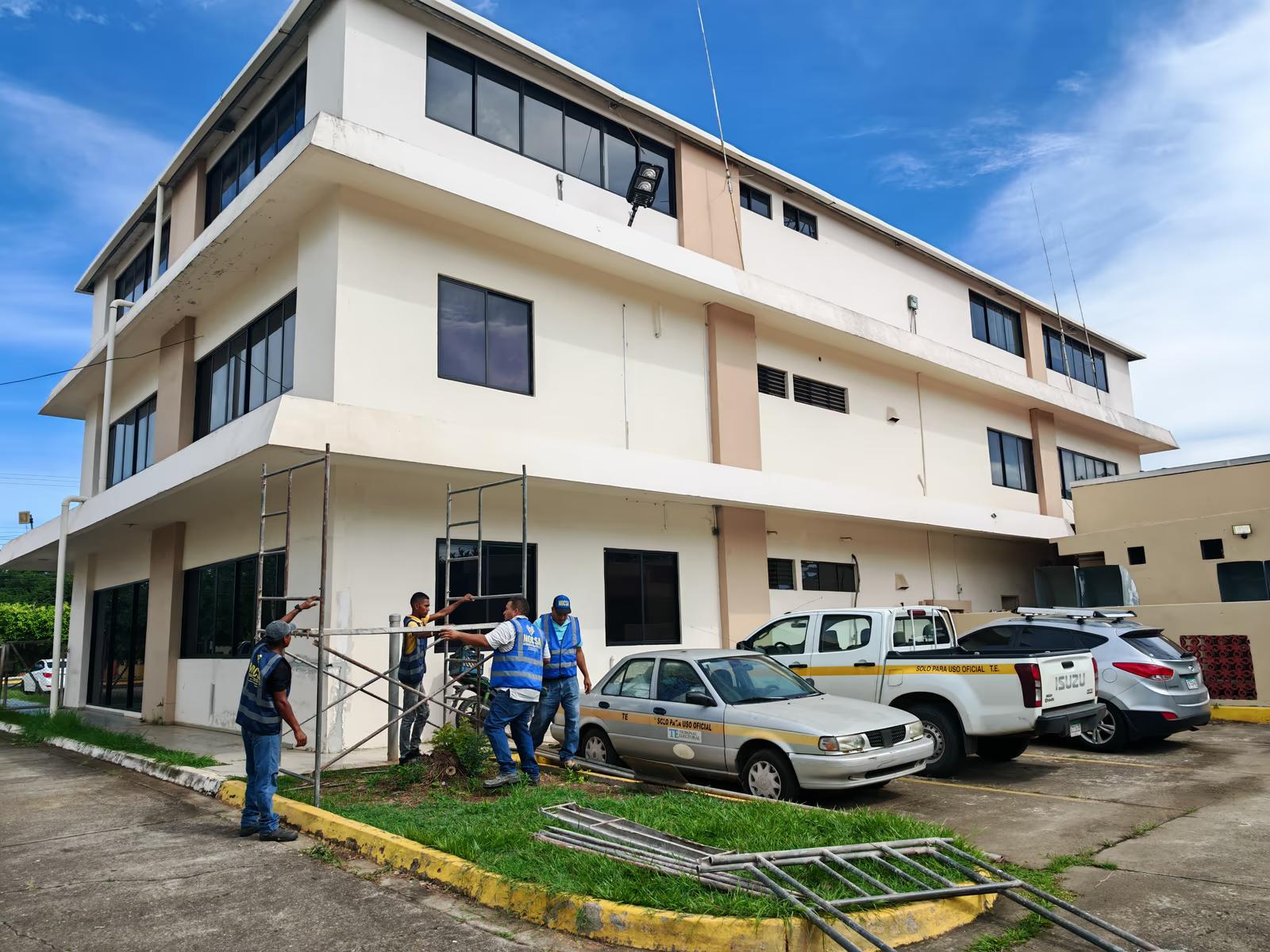 Pintura e impermeabilización de edificio - Antes 7
