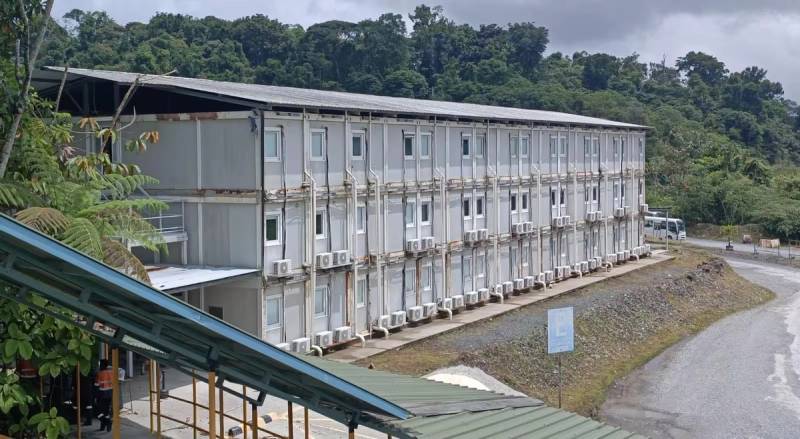 Mantenimientos de Infraestructura de Campamentos y Áreas de operaciones industrial.