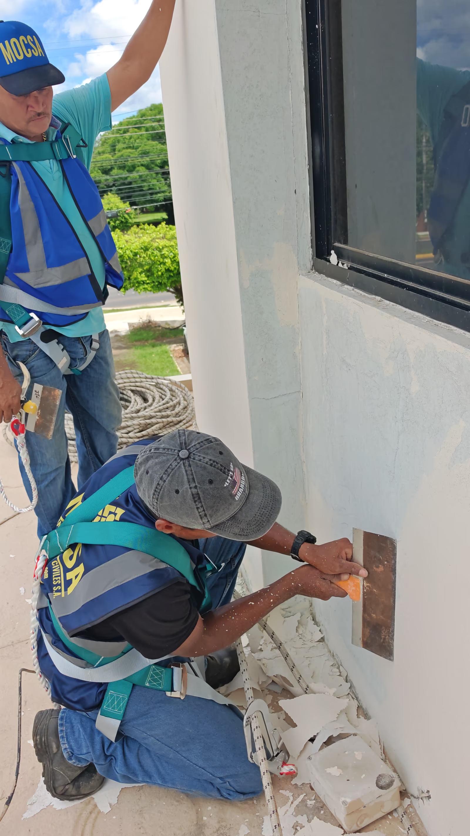 Pintura e impermeabilización de edificio - Antes 20