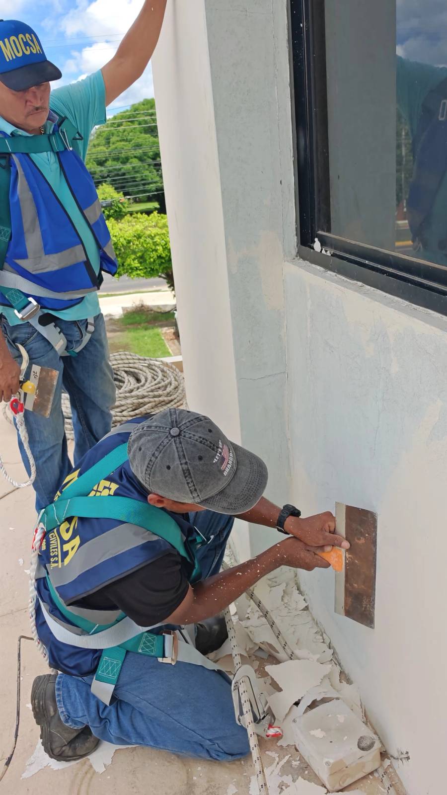 Pintura e impermeabilización de edificio - Antes 20