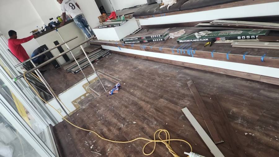 Remodelación palco - Antes 5