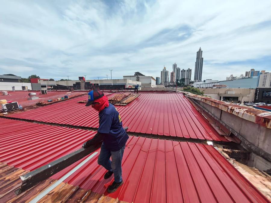 Cambio de cubierta de techo y construcción de muebles de cocina - Antes 2