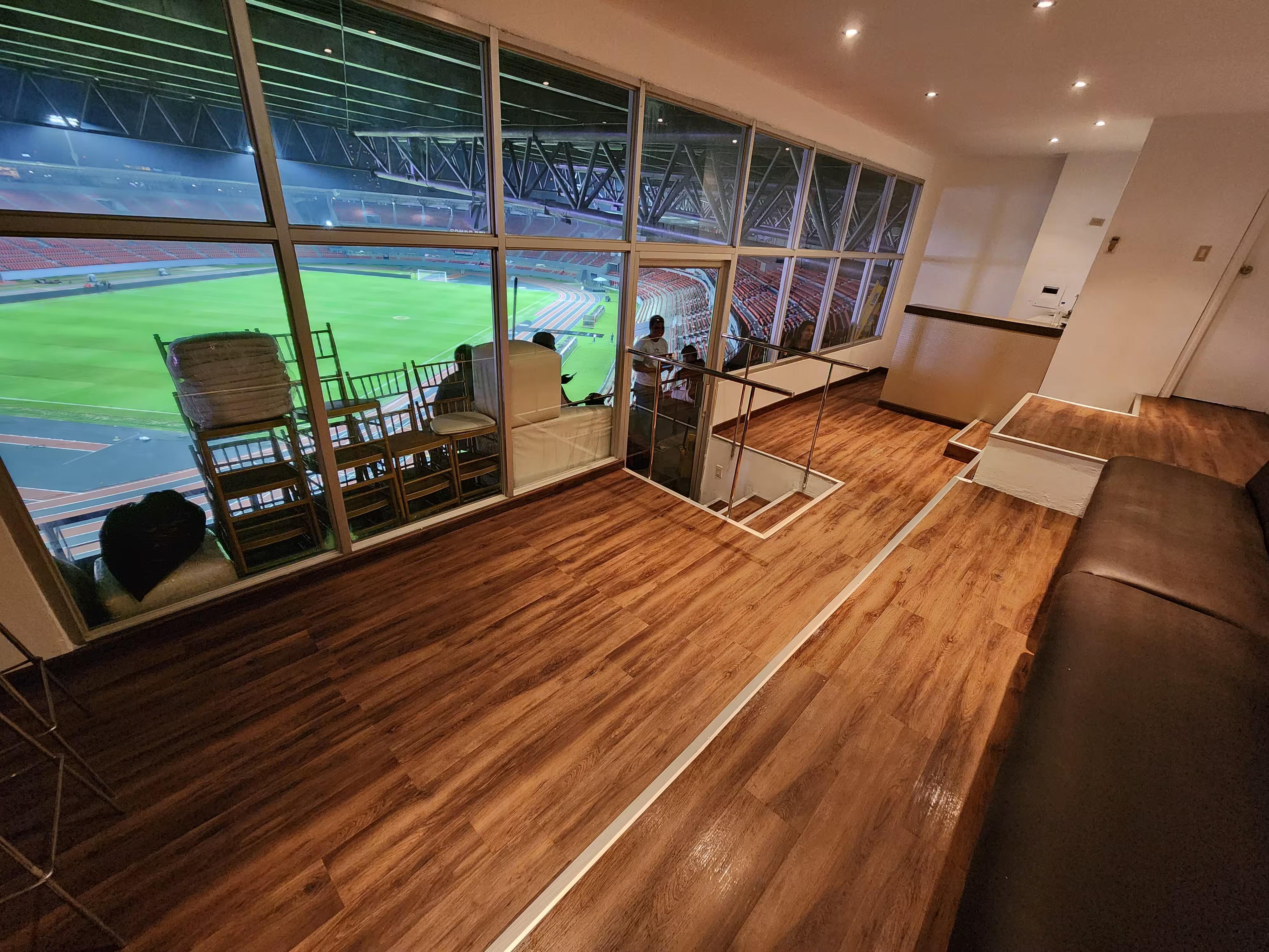 Remodelación palco