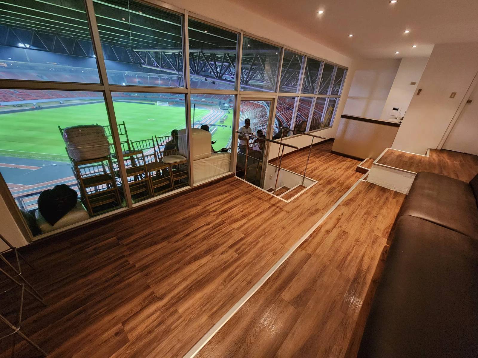 Remodelación palco