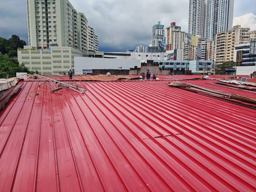 Cambio de cubierta de techo y construcción de muebles de cocina - Después 5