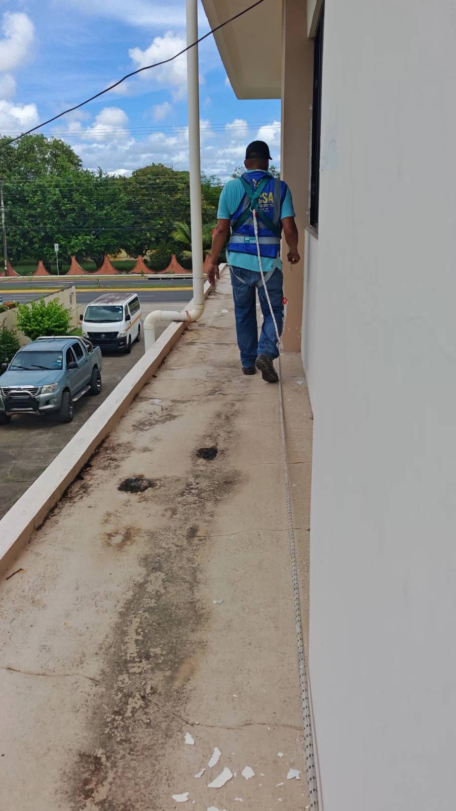 Pintura e impermeabilización de edificio - Antes 14