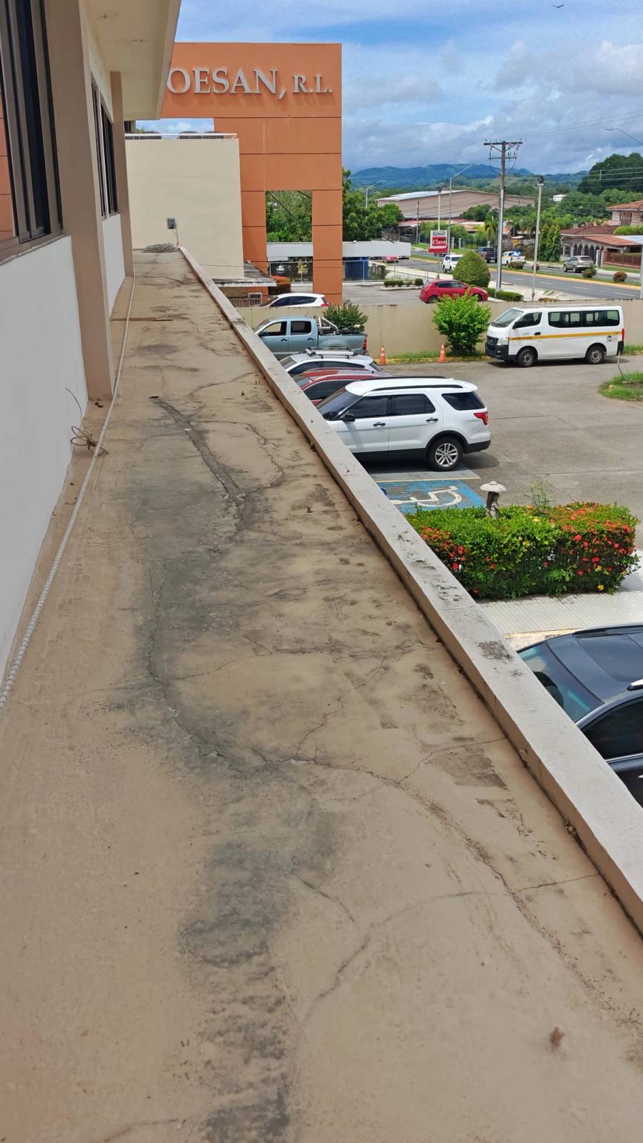 Pintura e impermeabilización de edificio - Antes 18