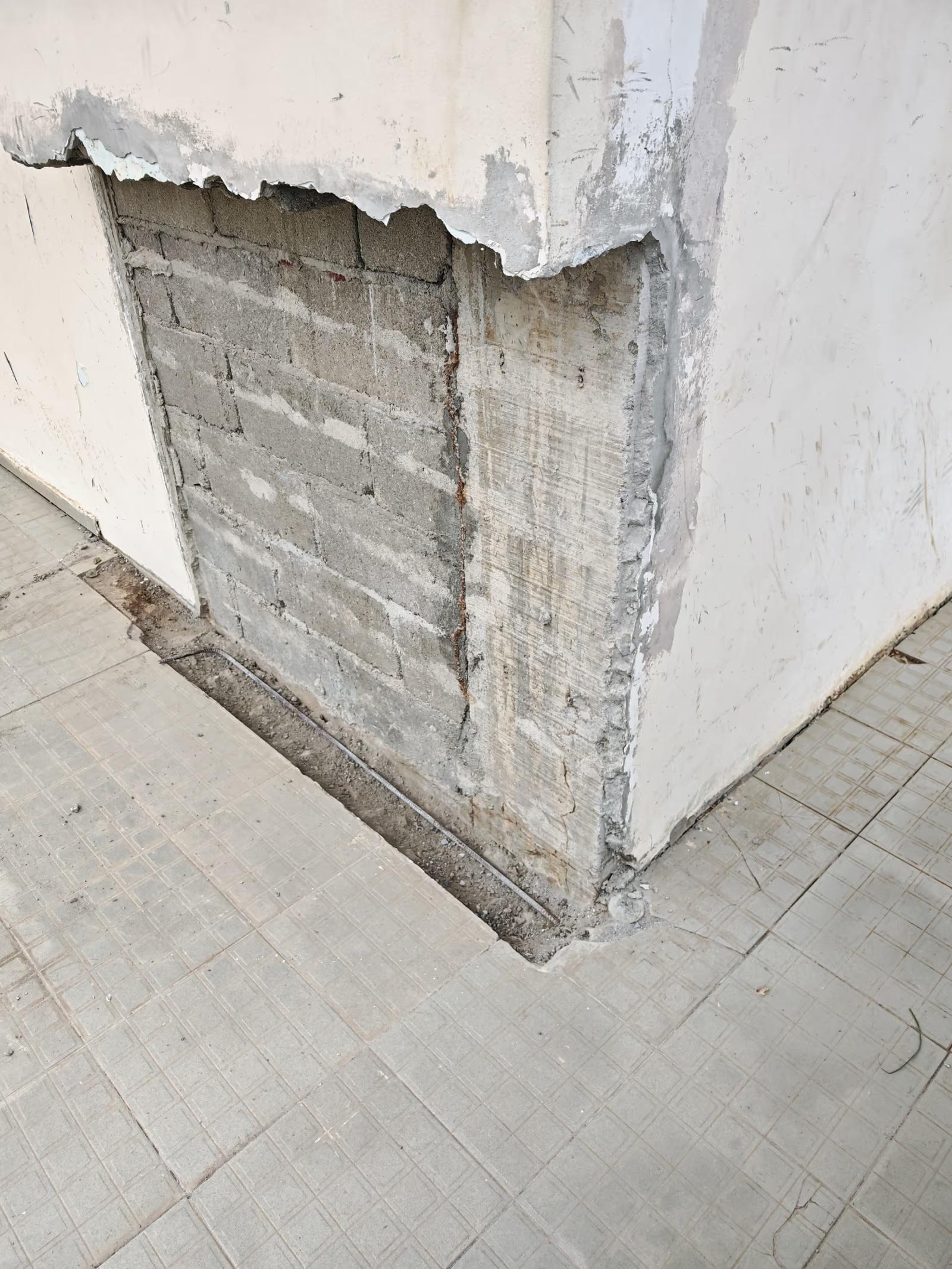 Pintura e impermeabilización de edificio - Antes 24
