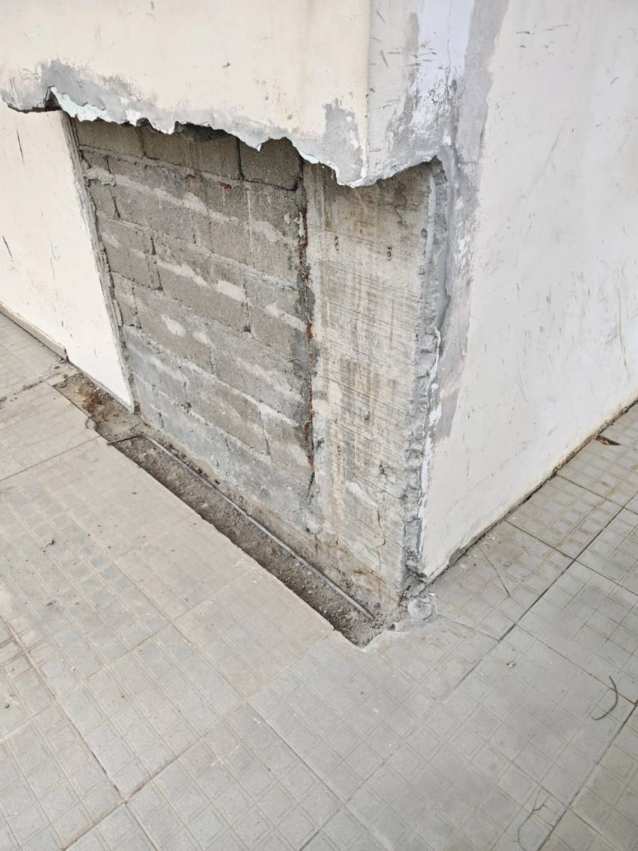 Pintura e impermeabilización de edificio - Antes 24