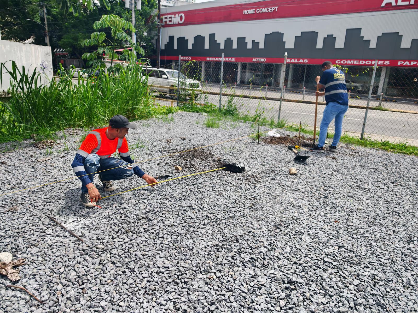 Acondicionamiento de estacionamientos - Antes 4