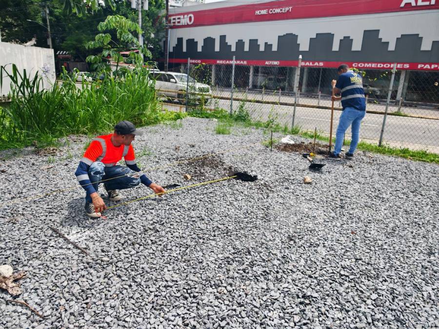 Acondicionamiento de estacionamientos - Antes 4