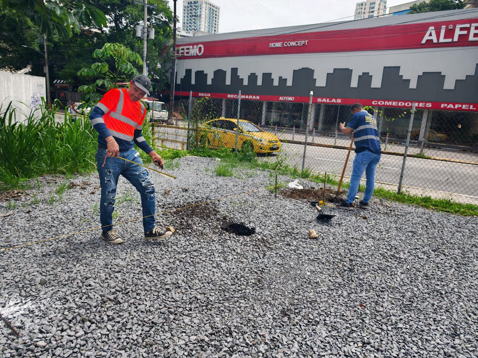 Acondicionamiento de estacionamientos - Antes 3