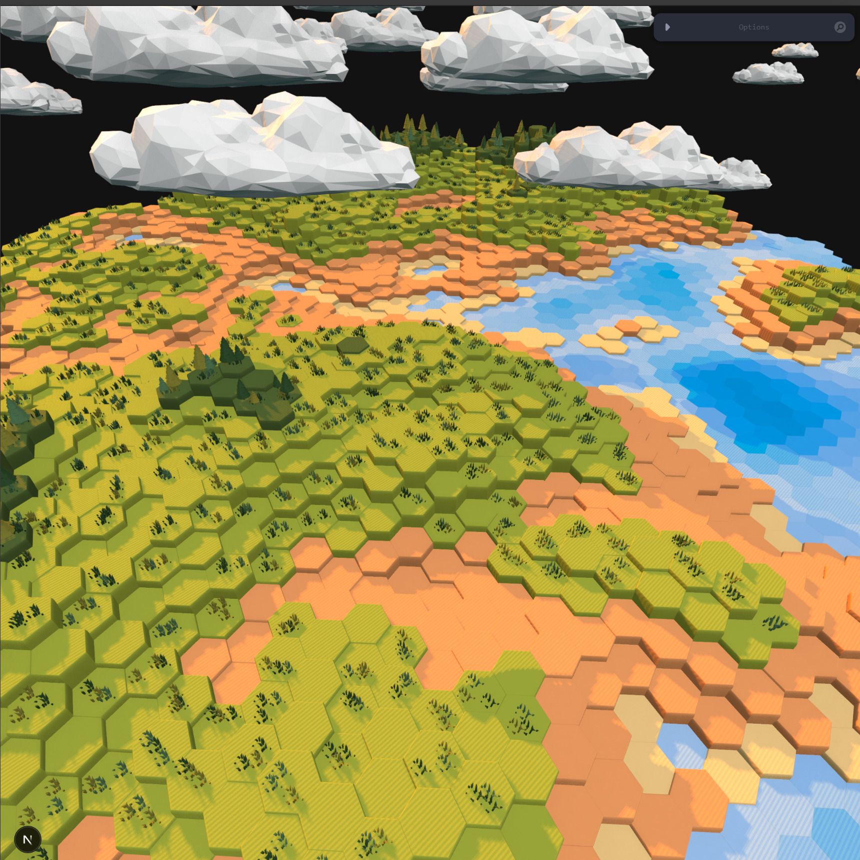 Hexagon Terrain