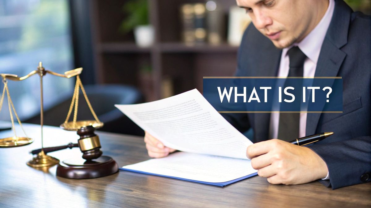 Entertainment Lawyer at Work