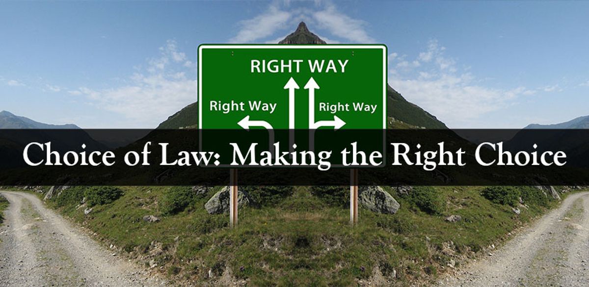  A choice of law clause is a provision found in many different types of agreements. In modern contracts, choice of law clauses are considered standard boilerplate that is found in virtually all contracts. However, choice of law provisions should not be taken lightly as they have very important ramifications. In this blog post. Cordero Law breaks down what the choice of law clause is and shows you what to look out for.  