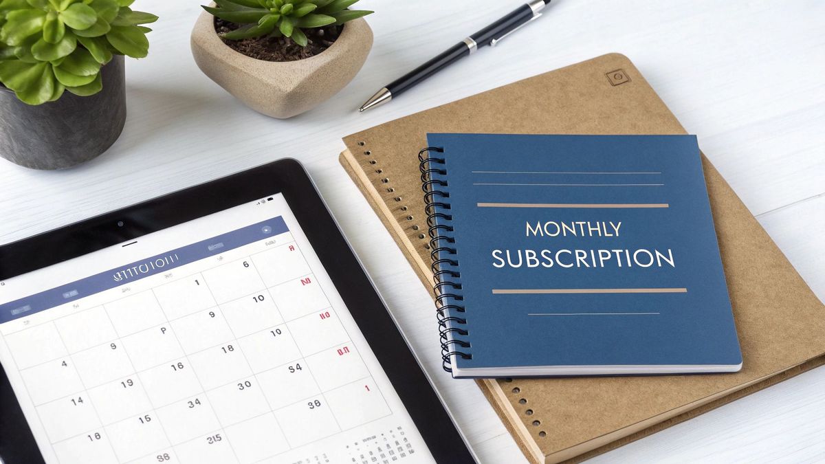 Monthly Subscription/Membership Fees