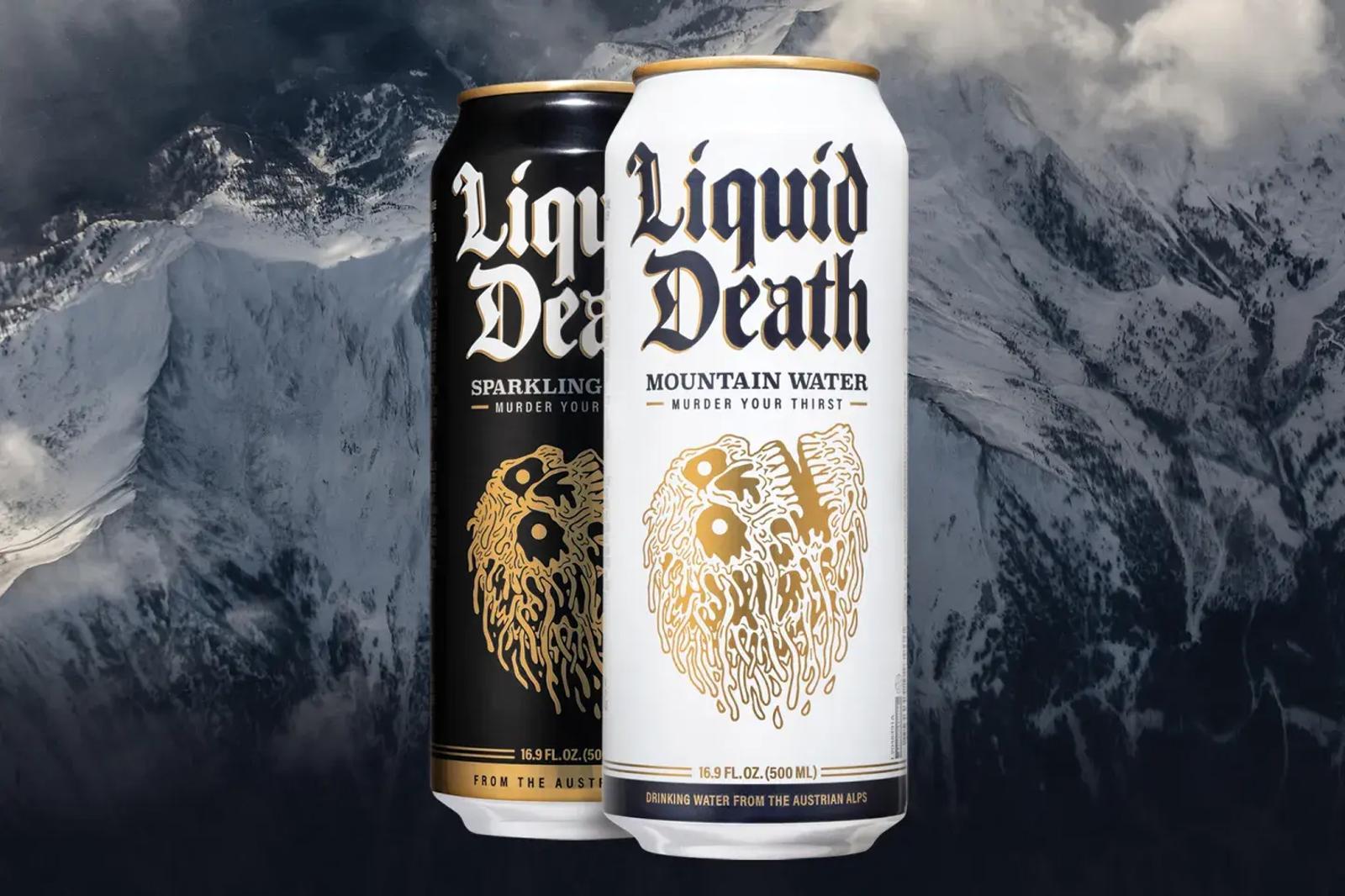Image of Liquid Death products