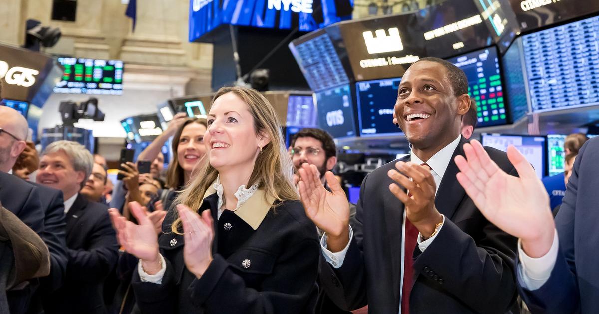 Trading floor at the New York Stock Exchange