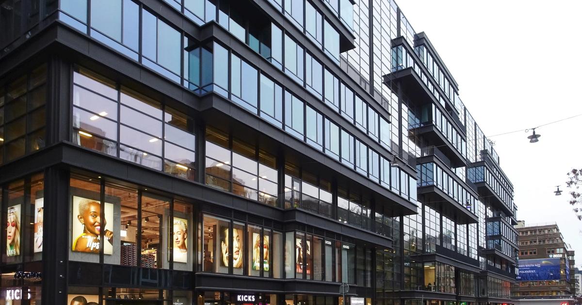 Office building in central Stockholm's financial district