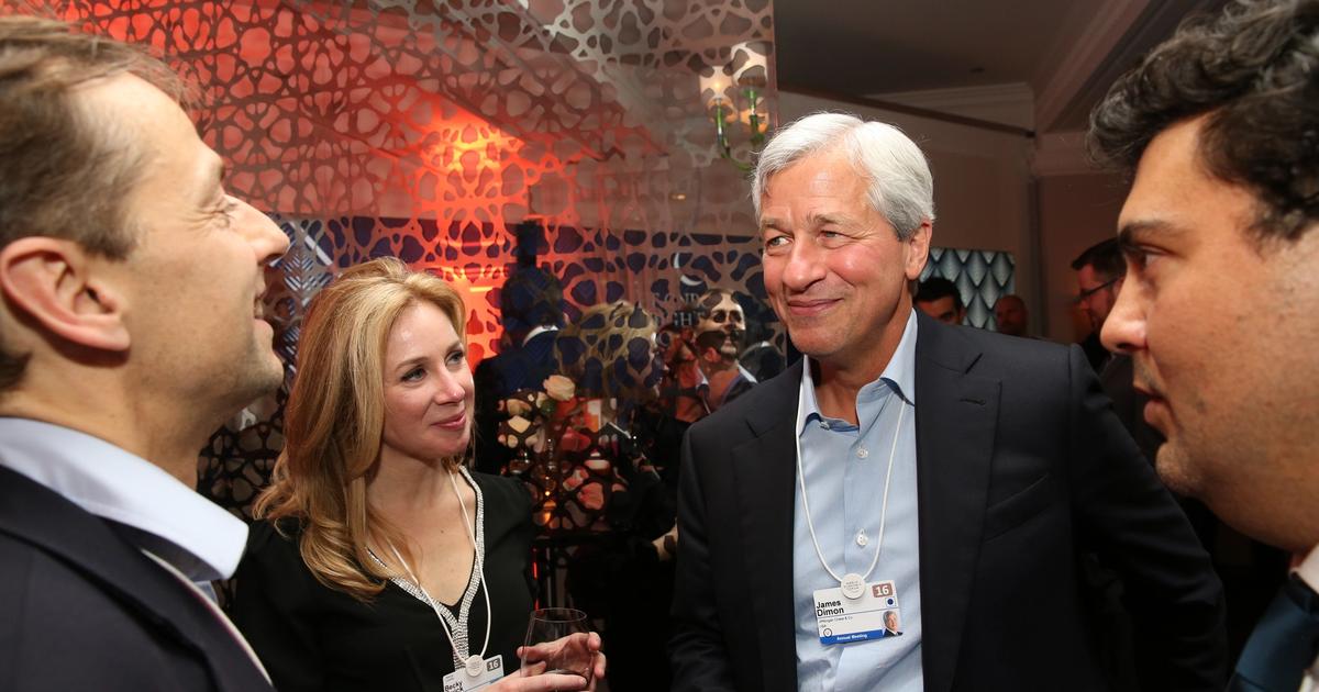 Jamie Dimon, JPMorgan Chase CEO, in interview at the FT/CNBC Davos Nightcap