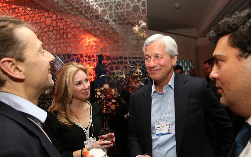 JPMorgan's Dimon Warns of Market 'Exuberance' as Wall Street Hits New Records