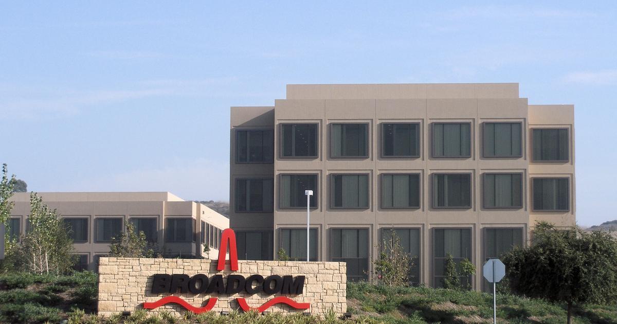 Broadcom headquarters building in Irvine, California