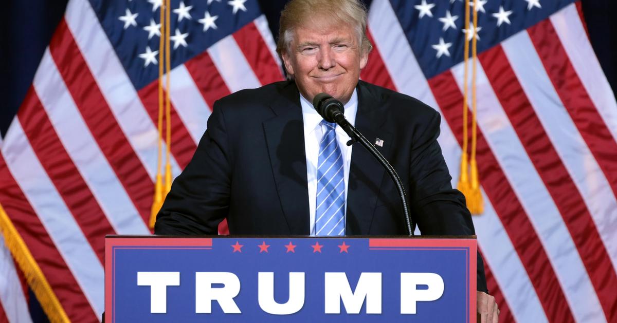 US President Donald Trump