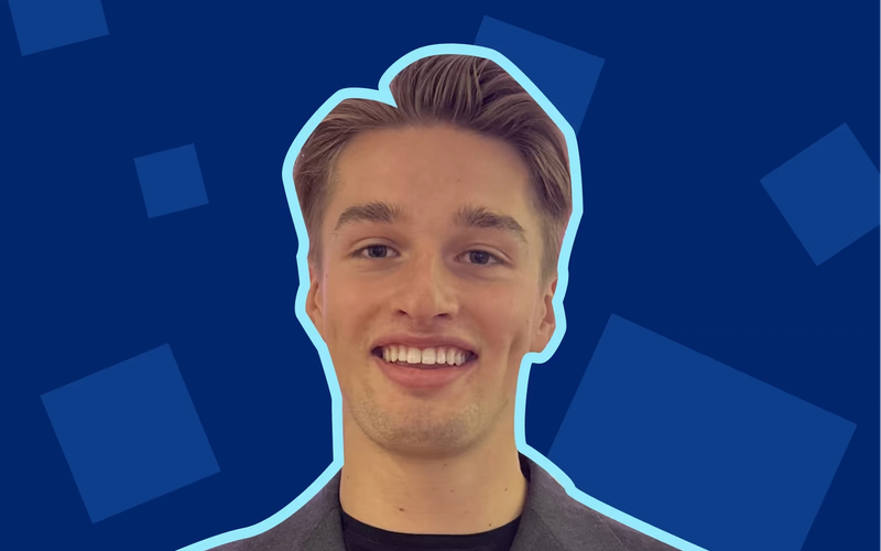 Träffa Felix – Findex nya säljpraktikant