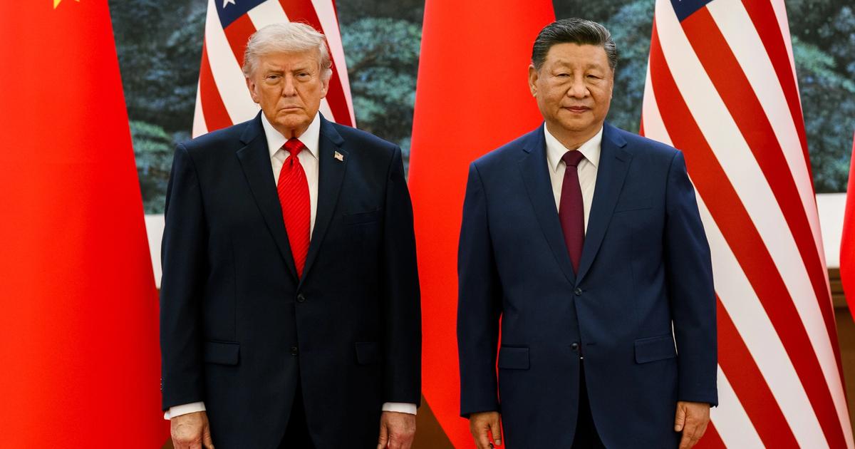 President Donald Trump and President Xi Jinping meeting in Beijing on 14 May 2026