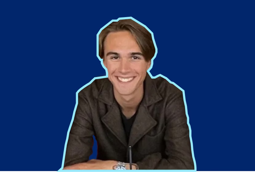 Kasper, vår nya säljpraktikant